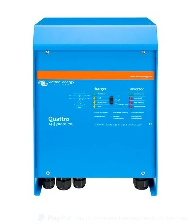 Victron Energy Quattro 24/3000/70-50/50 inverter/töltő