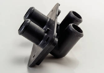 Water-tube leading connector