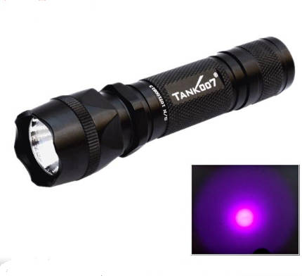 TANK007 UV PT10-1W 395 flashlight