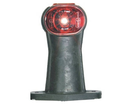 Width indicator lamp with LED