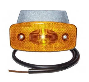 Side indicator lamp with LED