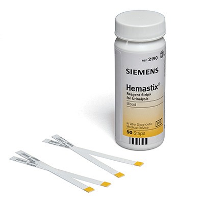 Hemastix Blood ID Reagent Strips
