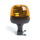 Beacon, rotating mirror, DIN, yellow, 24V, size M / SHORT design