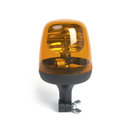 Beacon, rotating mirror, DIN, yellow, 12V, size M / TALL design