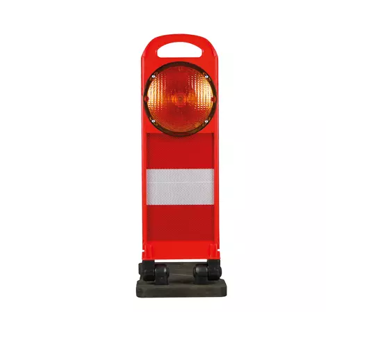 FlashMax collapsible delineator with additional red LED Flash Lamp (Small)