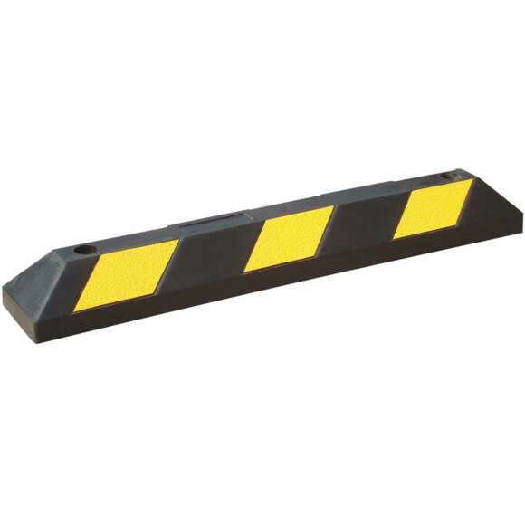 Park and guide barrier black / yellow 0,90 m