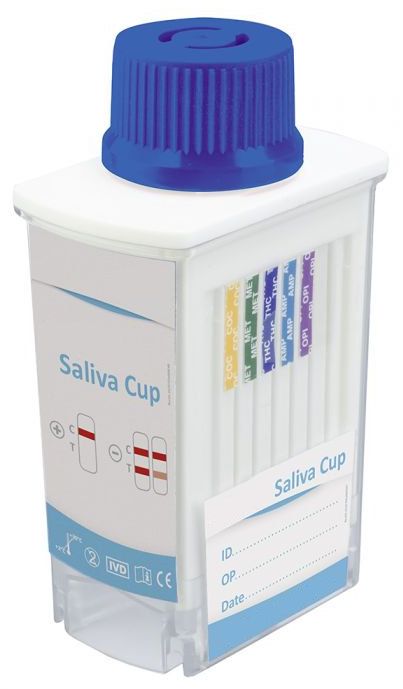 Drug Multi Saliva Cup - Nyál drogteszt